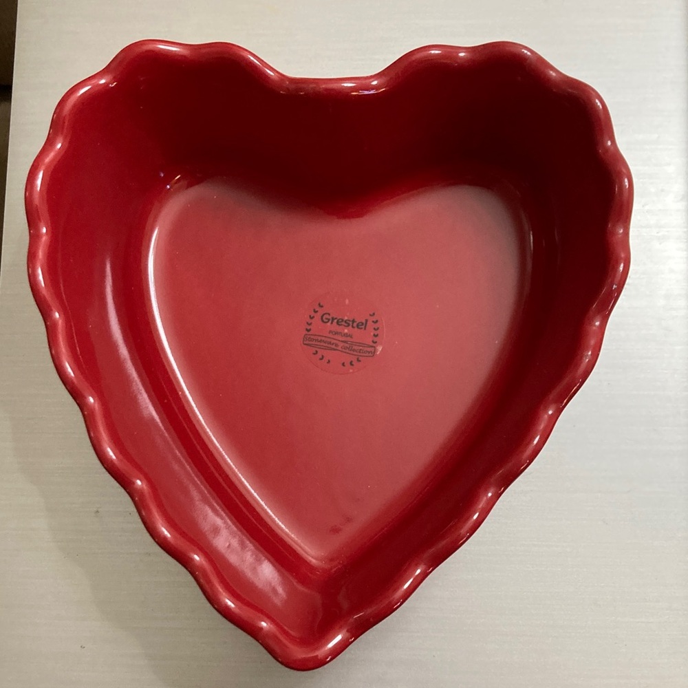 Heart Stoneware Bowl